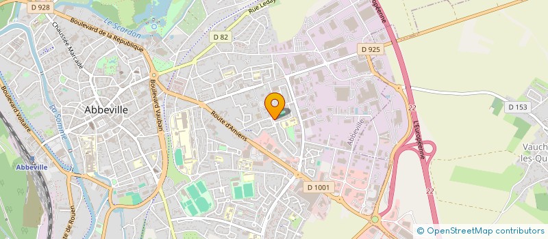 localisation de l'entreprise MONSIEUR SAID LAKHRACH  ABBEVILLE