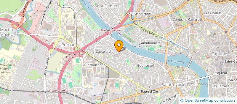 localisation de l'entreprise MONSIEUR SAID LAMOUN  TOULOUSE