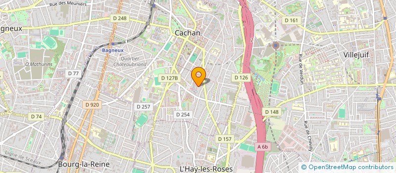 localisation de l'entreprise MONSIEUR SAID MAGHNI à CACHAN