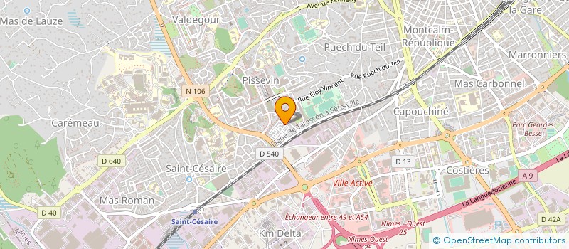 localisation de l'entreprise MONSIEUR SAID MAKRAN  NIMES