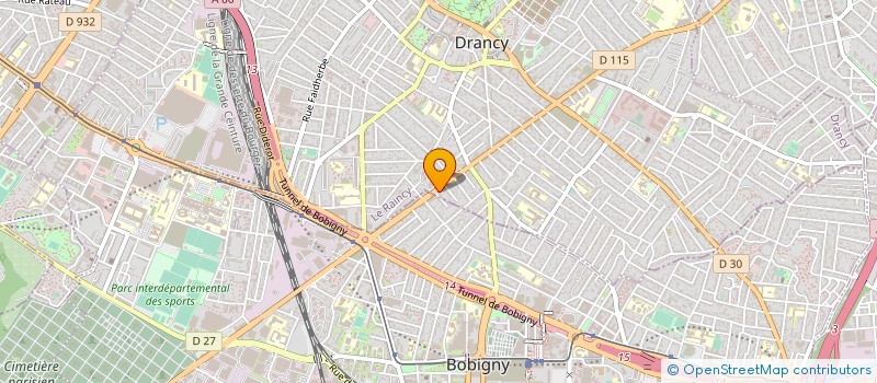 localisation de l'entreprise MONSIEUR SAID MAMERI  DRANCY