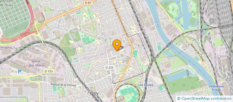 localisation de l'entreprise MONSIEUR SAID MANASS  ORLY