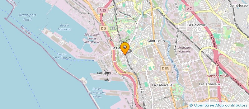 localisation de l'entreprise MONSIEUR SAID MANSRI à MARSEILLE