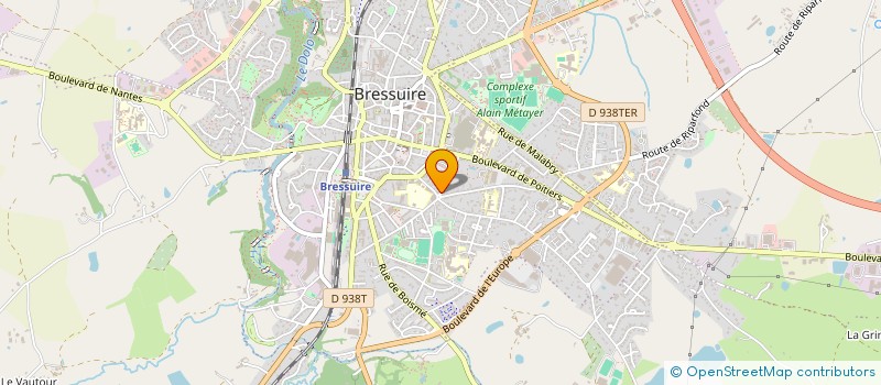 localisation de l'entreprise MONSIEUR SAID MAROOFKHIL  BRESSUIRE