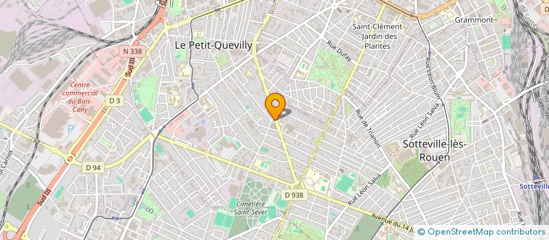 localisation de l'entreprise MONSIEUR SAID MARSO  LE PETIT-QUEVILLY