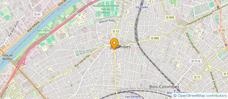 localisation de l'entreprise MONSIEUR SAID MECHAT à COLOMBES