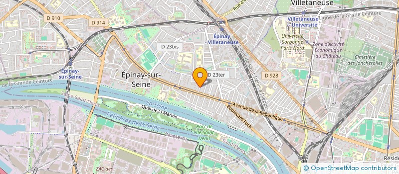 localisation de l'entreprise MONSIEUR SAID MEZNAGUI à EPINAY-SUR-SEINE