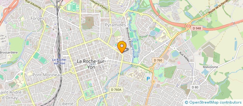 localisation de l'entreprise MONSIEUR SAID MOHAMED IBRAHIM à LA ROCHE-SUR-YON