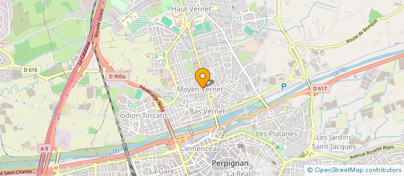 localisation de l'entreprise MONSIEUR SAID MOKHTAR HEIDARI  PERPIGNAN