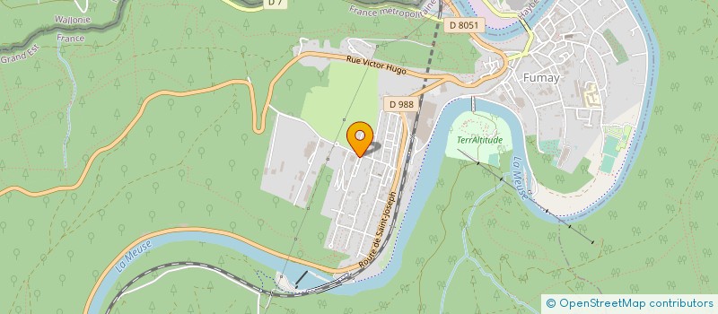 localisation de l'entreprise MONSIEUR SAID MOSTEFAOUI  FUMAY