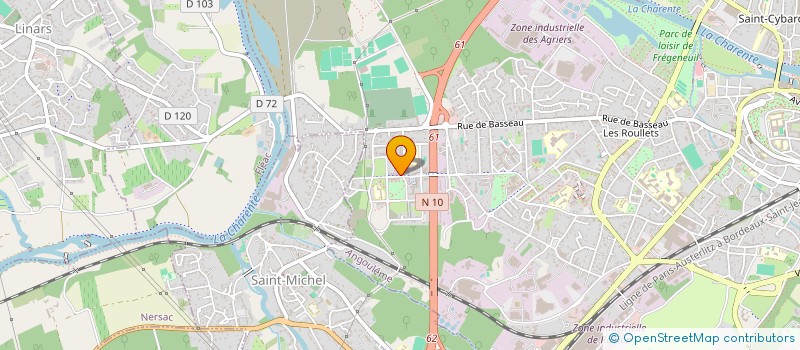 localisation de l'entreprise MONSIEUR SAID MOUHATTI à ANGOULEME