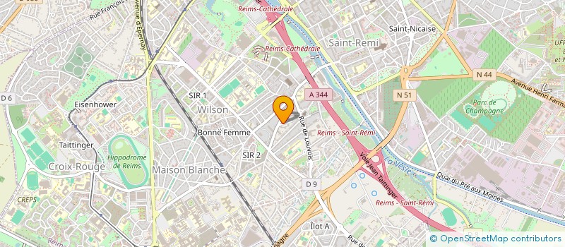 localisation de l'entreprise MONSIEUR SAID MOULA  REIMS