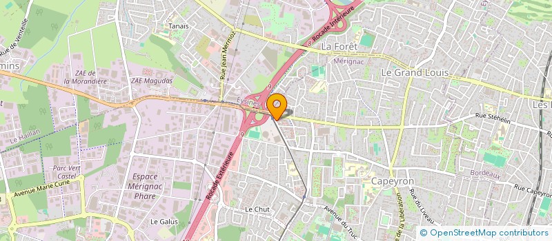 localisation de l'entreprise MONSIEUR SAID NADRI  MERIGNAC