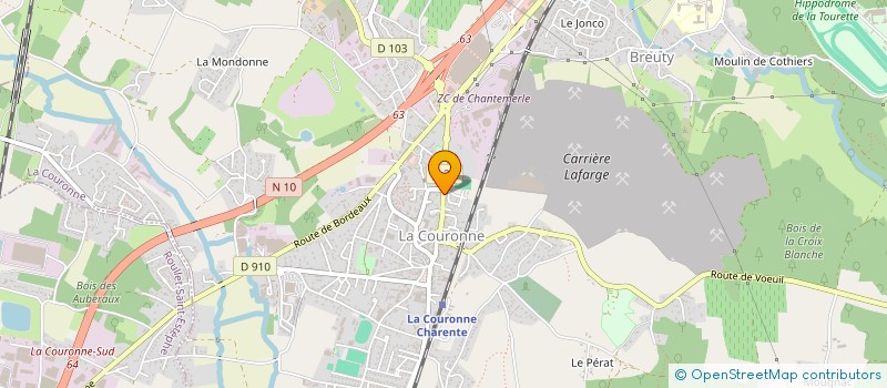 localisation de l'entreprise MONSIEUR SAID OMAR à LA COURONNE