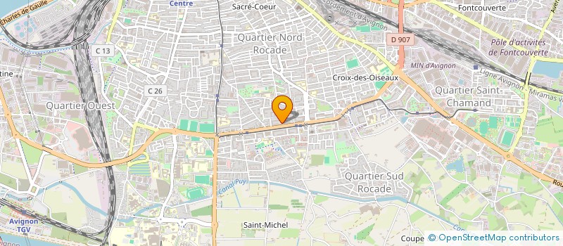 localisation de l'entreprise MONSIEUR SAID-OMAR ACHIRAFI à AVIGNON