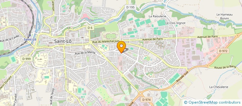 localisation de l'entreprise MONSIEUR SAID OMAR FARAH  SAINT-LO