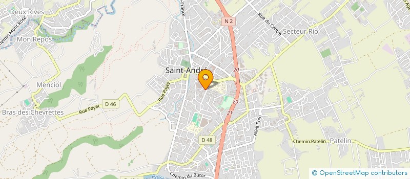 localisation de l'entreprise MONSIEUR SAID OMAR SAID HASSANI  SAINT-ANDRE