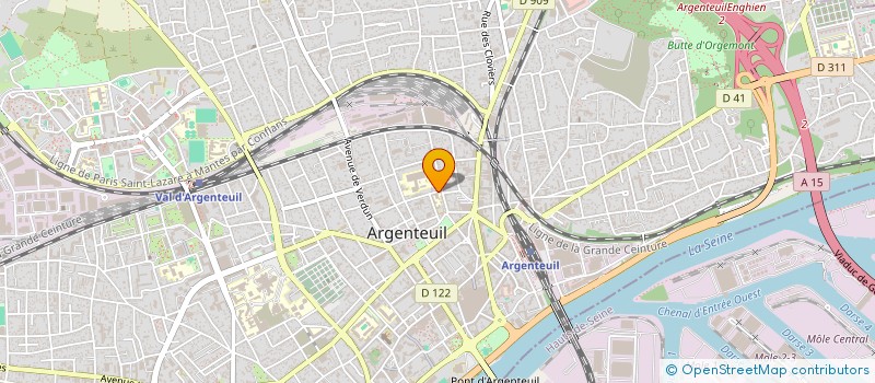 localisation de l'entreprise MONSIEUR SAID OUABIBI  ARGENTEUIL