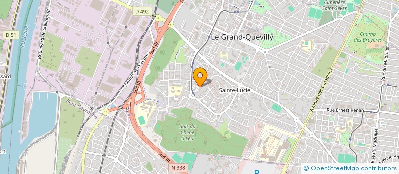 localisation de l'entreprise MONSIEUR SAID OUCHELLI à LE GRAND-QUEVILLY