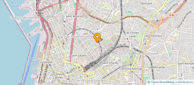 localisation de l'entreprise MONSIEUR SAID OUDJAOUDI  MARSEILLE