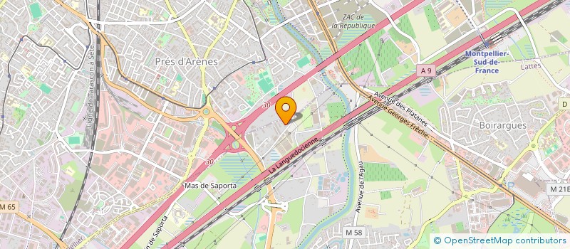 localisation de l'entreprise MONSIEUR SAID OUERDANE à LATTES