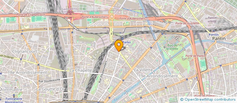 localisation de l'entreprise MONSIEUR SAID OUHADJ  PARIS