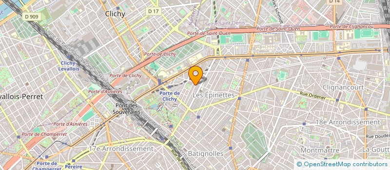 localisation de l'entreprise MONSIEUR SAID OUICHANI à PARIS