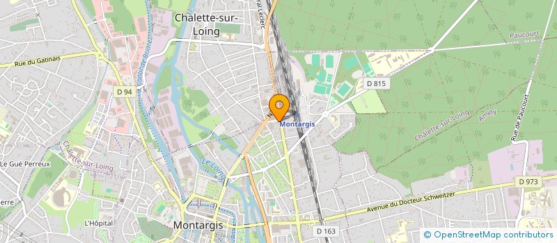 localisation de l'entreprise MONSIEUR SAID OURRAD à MONTARGIS