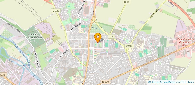 localisation de l'entreprise MONSIEUR SAID QOBADI  AMIENS