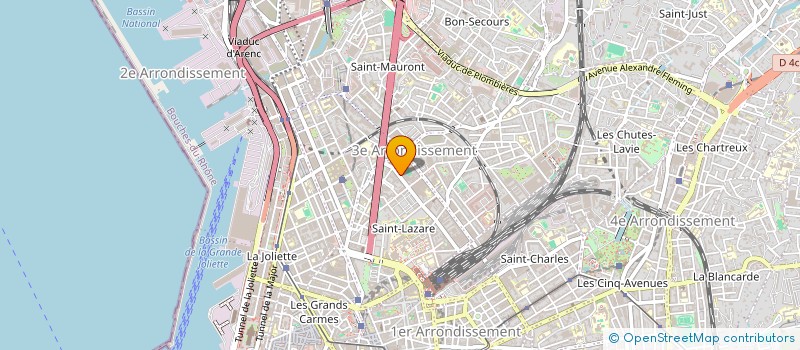 localisation de l'entreprise MONSIEUR SAID RABIA  MARSEILLE