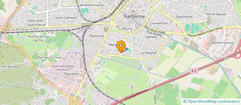 localisation de l'entreprise MONSIEUR SAID RACHEDI  NARBONNE