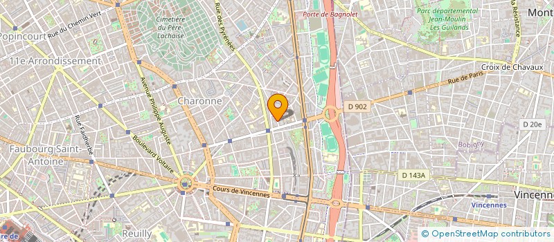 localisation de l'entreprise MONSIEUR SAID RAHHOU  PARIS