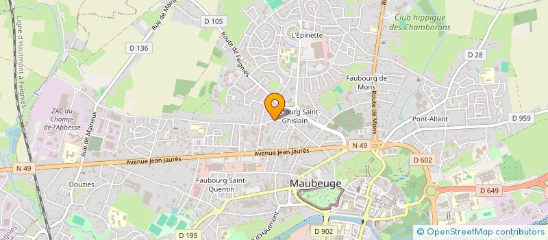 localisation de l'entreprise MONSIEUR SAID RAMI  VALENCIENNES