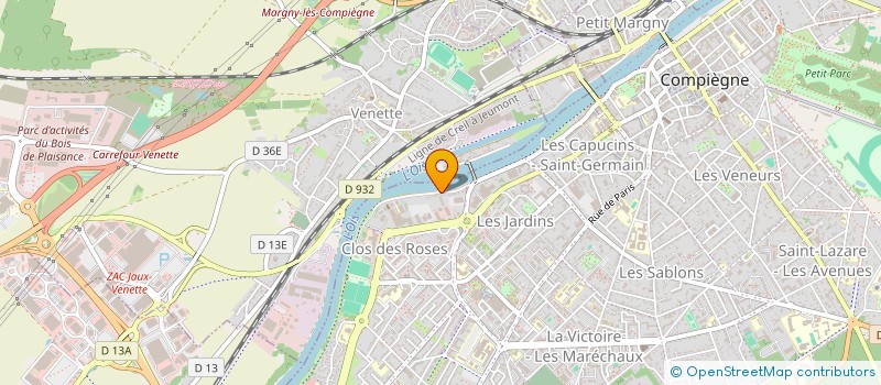 localisation de l'entreprise MONSIEUR SAID RICHARD à COMPIEGNE