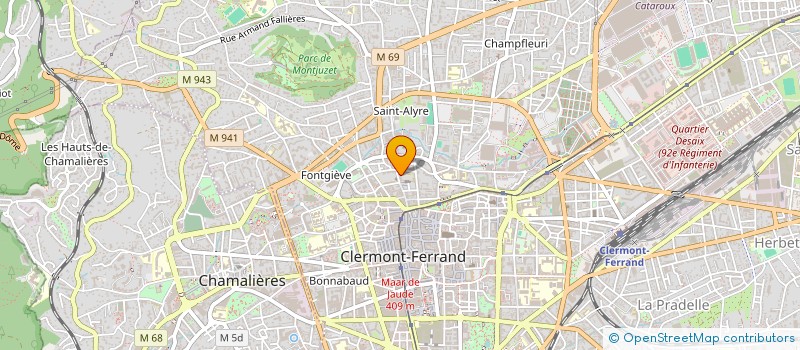 localisation de l'entreprise MONSIEUR SAID SAFI  CLERMONT-FERRAND