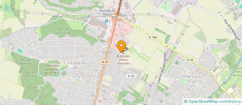 localisation de l'entreprise MONSIEUR SAID SAHRAOUI  BALLAINVILLIERS