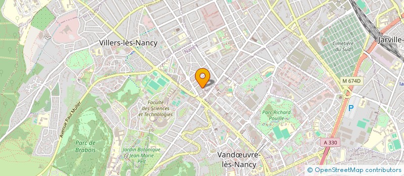 localisation de l'entreprise MONSIEUR SAID SAID ABDOU  NANCY