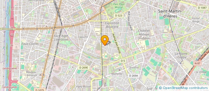 localisation de l'entreprise MONSIEUR SAID SAID NAL HOUSSEINE  GRENOBLE