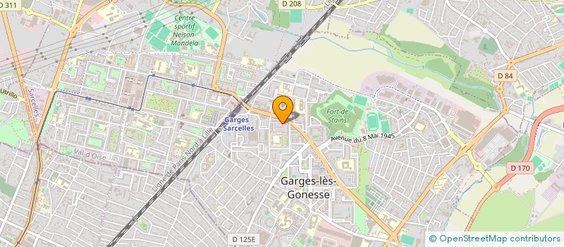 localisation de l'entreprise MONSIEUR SAID SALAH  GARGES LES GONESSE