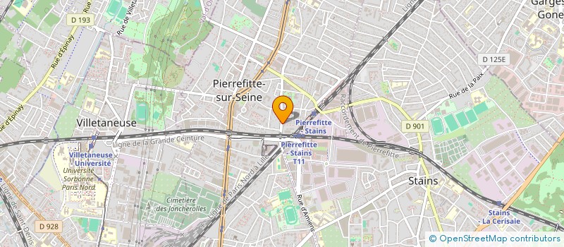 localisation de l'entreprise MONSIEUR SAID SAMI TAZRART à PIERREFITTE-SUR-SEINE