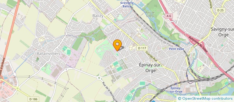 localisation de l'entreprise MONSIEUR SAID SAYAGH  EPINAY-SUR-ORGE