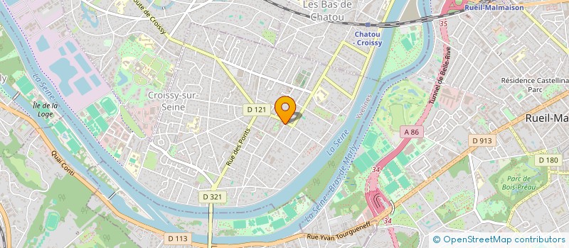 localisation de l'entreprise MONSIEUR SAID SELLOUM  CROISSY-SUR-SEINE