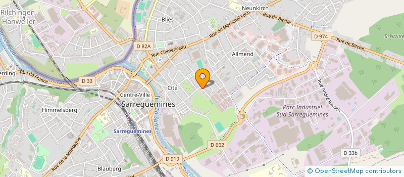 localisation de l'entreprise MONSIEUR SAID SGHIR  SARREGUEMINES