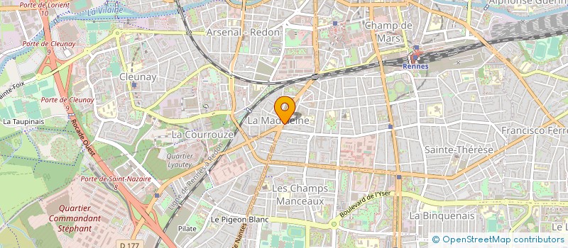 localisation de l'entreprise MONSIEUR SAID SIAD à RENNES