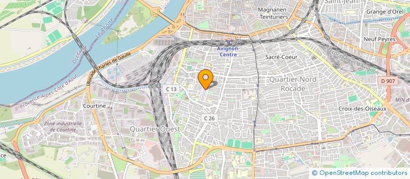 localisation de l'entreprise MONSIEUR SAID SIRADJIDINE  AVIGNON