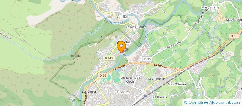 localisation de l'entreprise MONSIEUR SAID SLIMANI  PRADES