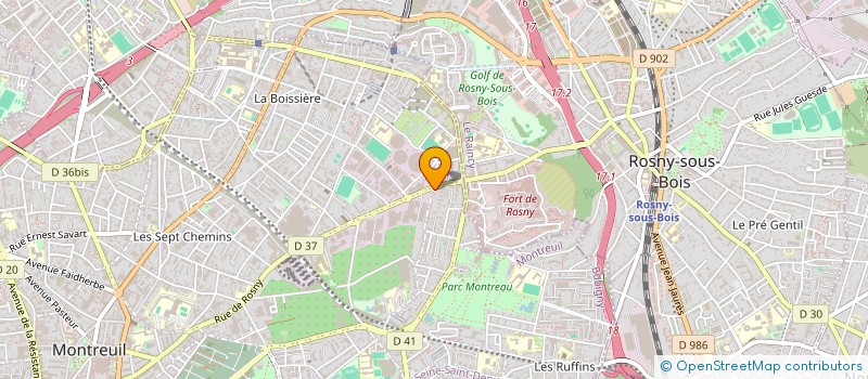 localisation de l'entreprise MONSIEUR SAID SMAIL SLIMANI à MONTREUIL