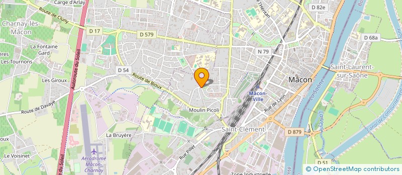 localisation de l'entreprise MONSIEUR SAID SOUDANI  CHARNAY-LES-MACON