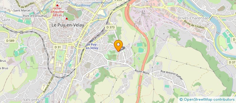 localisation de l'entreprise MONSIEUR SAID SOUIRTI  LE PUY-EN-VELAY