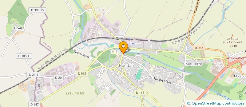 localisation de l'entreprise MONSIEUR SAID TAALBI  HOUDAN